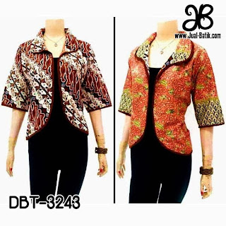 Blazer Batik Modern Terbaru