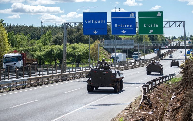 Las seis atribuciones que tendrán los militares en la Macrozona Sur