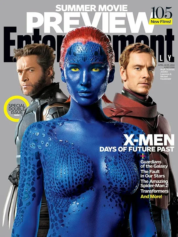 The X-Men cast covers Entertainment Weekly April 18th-25th