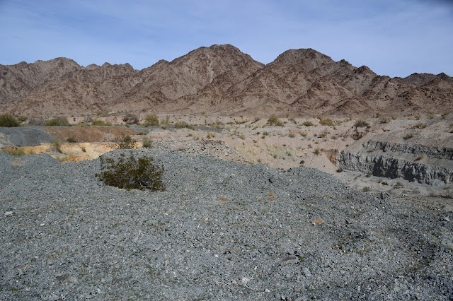 top of an open pit