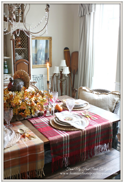 Farmhouse -Thanksgiving- Fall- Dining Room-From My Front Porch To Yours