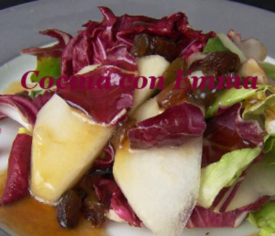 Ensalada vegetal con frutas-2