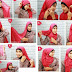 Hijab Tutorial - Cara Memakai Jilbab Paris Segi empat (Square Scarf) Untuk Pesta