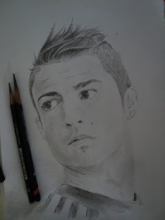  Artwork Cristiano Ronaldo  Pencil  Sketch Blognya Mas Erwin