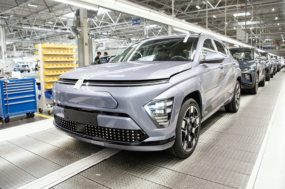 All-new Hyundai Kona Electric begins production in Czech Republic