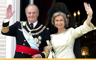 King juan carlos of Spain and queen sofia