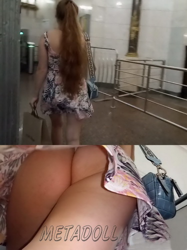 Upskirts N 3431-3454 (The camera was able successfully collect the scenes of panties of various girls in subway)