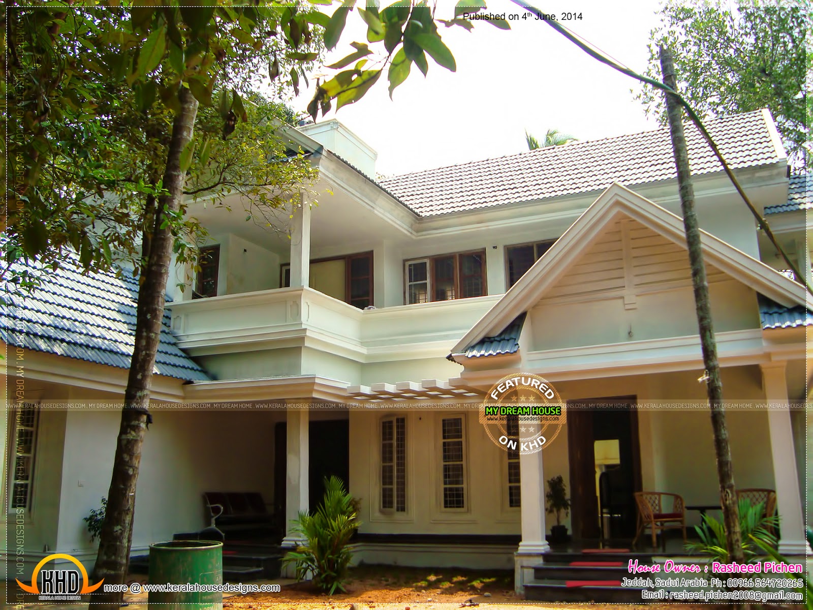  House  of Mr Rasheed Pichen Malappuram  Kerala  home  