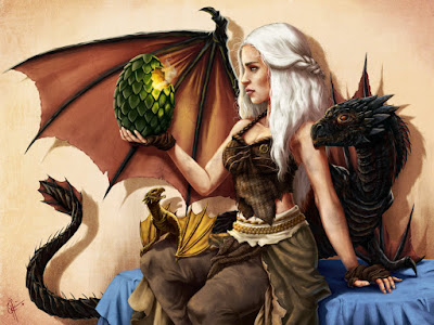 Daenerys Targaryen & Dragons (A Song of Ice and Fire) by George R.R. Martin