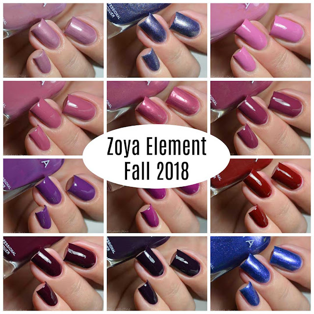 zoya fall 2018 nail polish collection