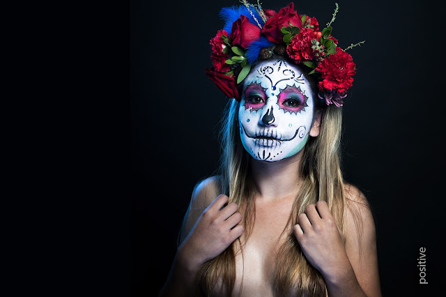 Catrina, la diosa de la muerte, que se venera en México y América Central durante el Día de los Muertos