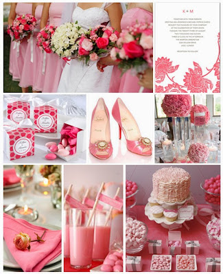 Pink Wedding Shoes & Pink Wedding Lingerie