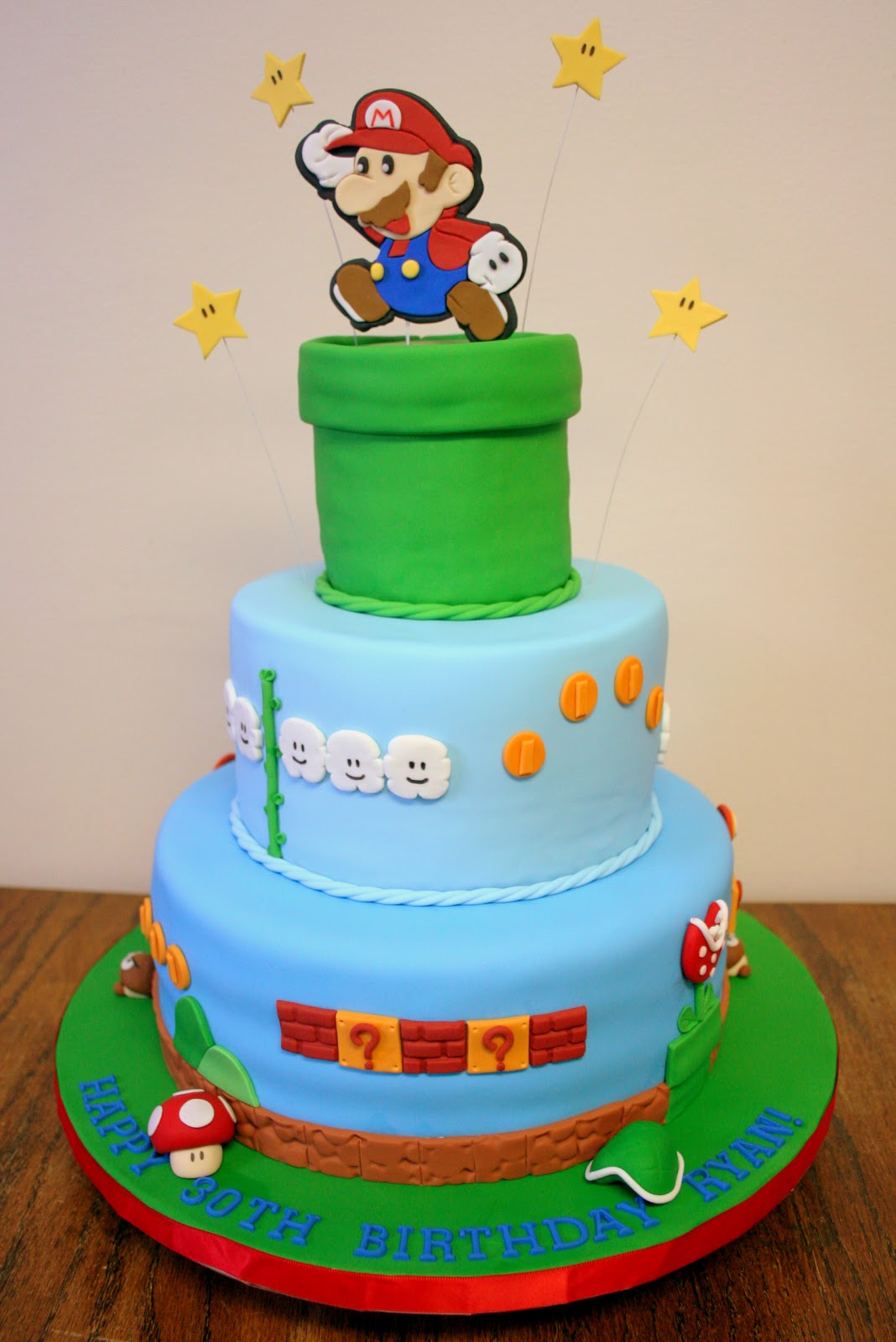 Stuff By Stace: Super Mario Brothers Cake