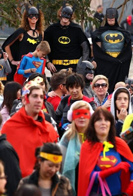 Melbourne Superhero Costume Record