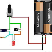 Membuat Led Flasher dengan Transistor BC547