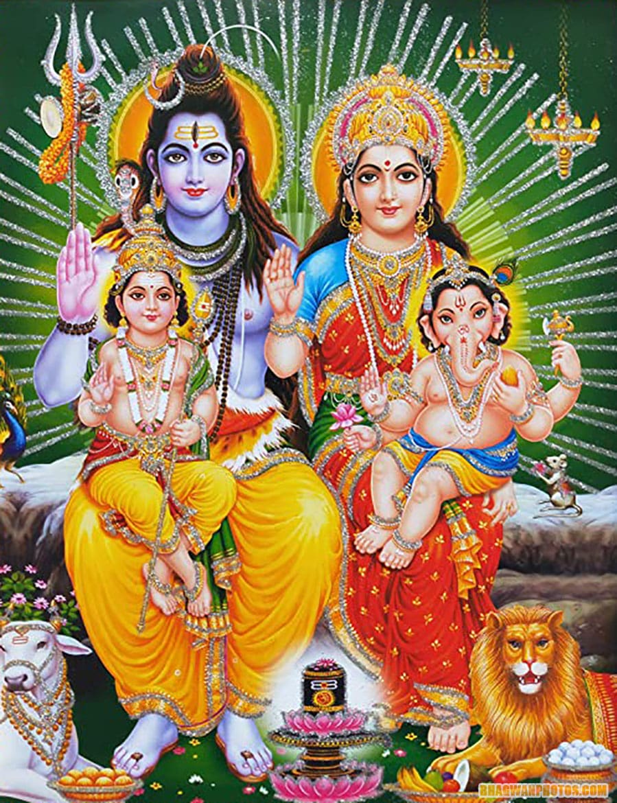 Free download Kailashpati shiv parvati image