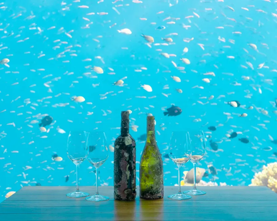 Anantara Kihavah Maldives Villas Launches Underwater-Aged Wine Tastings