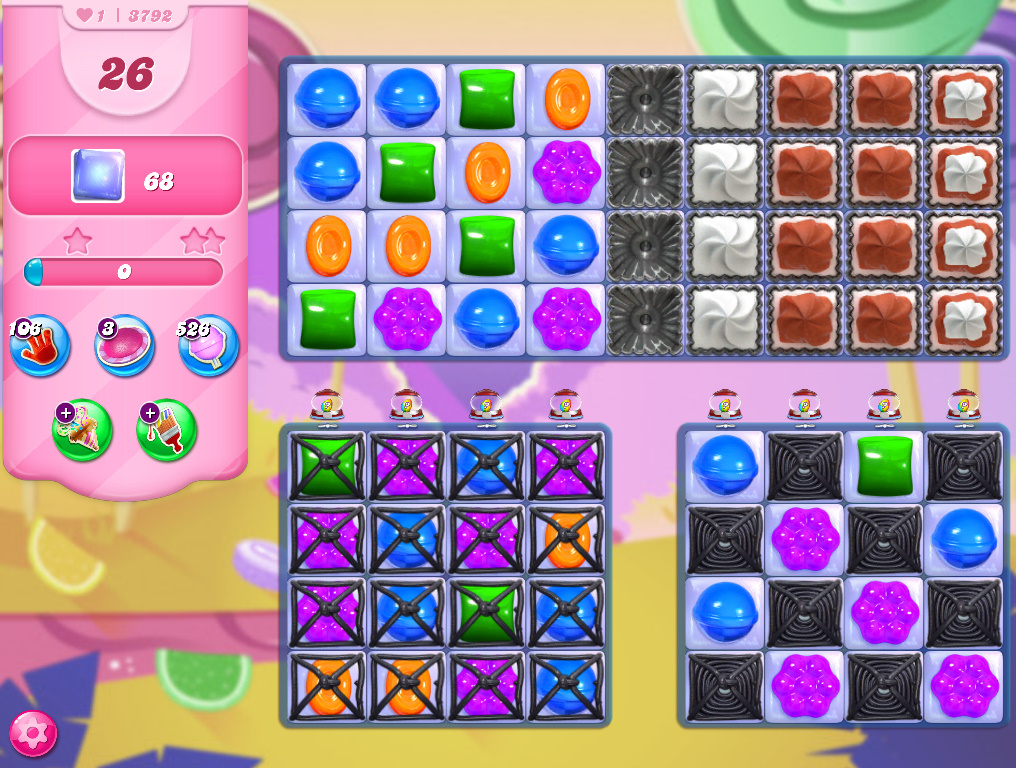 Candy Crush Saga level 3792