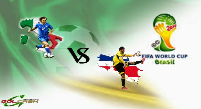  Prediksi Skor Italia Vs Kosta Rika 20 Juni 2014