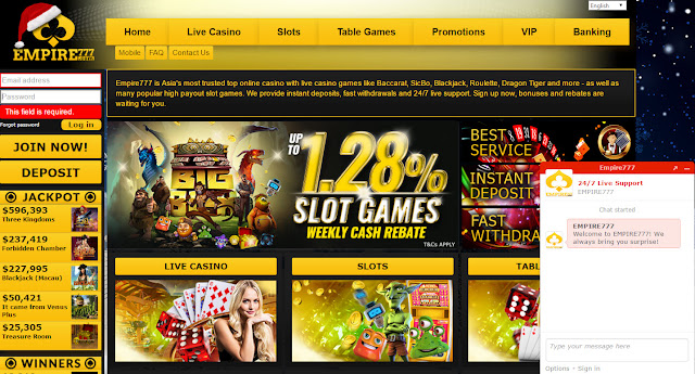 Malaysia Online Casino Empire777