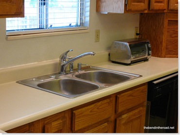 After, new sink finally installed!