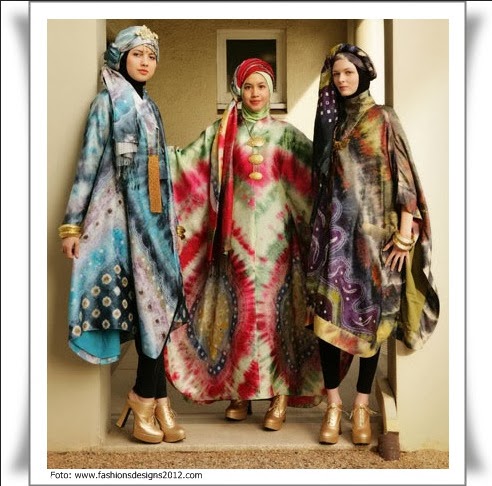  Model  Baju  Batik  Pesta Muslimah Batik  Indonesia 