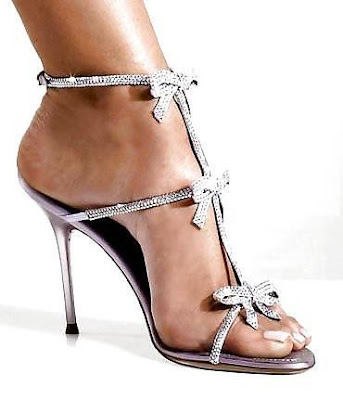 Bling heels, diamond feet, sparkly shoes