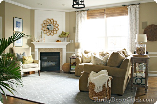 corner fireplace