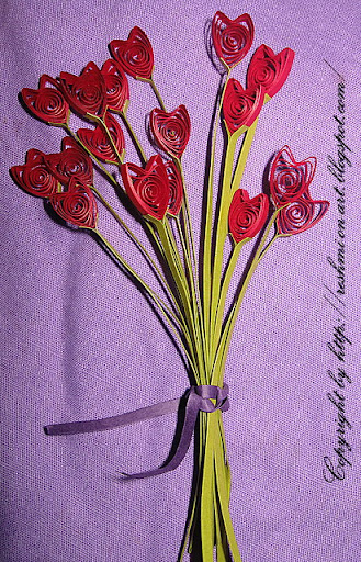Quilled-Flower-Bouquet