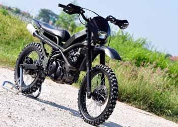 Modifikasi Satria  F 150 Trail Concept Denpasar BIKE 