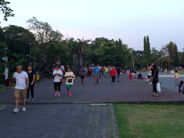 Bajra Sandi the city Park in Denpasar 