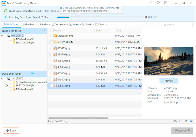 EaseUS Data Recovery Wizard 12 Full Version