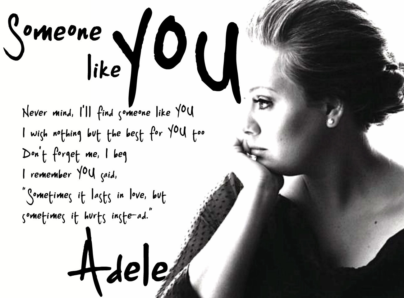 Naluri Sobat: adele lyric