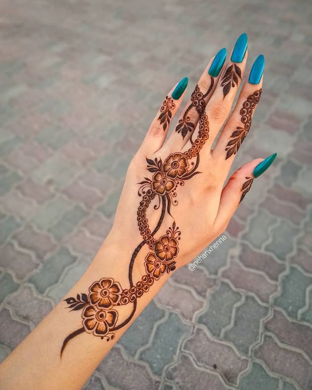 Trendy mehndi designs