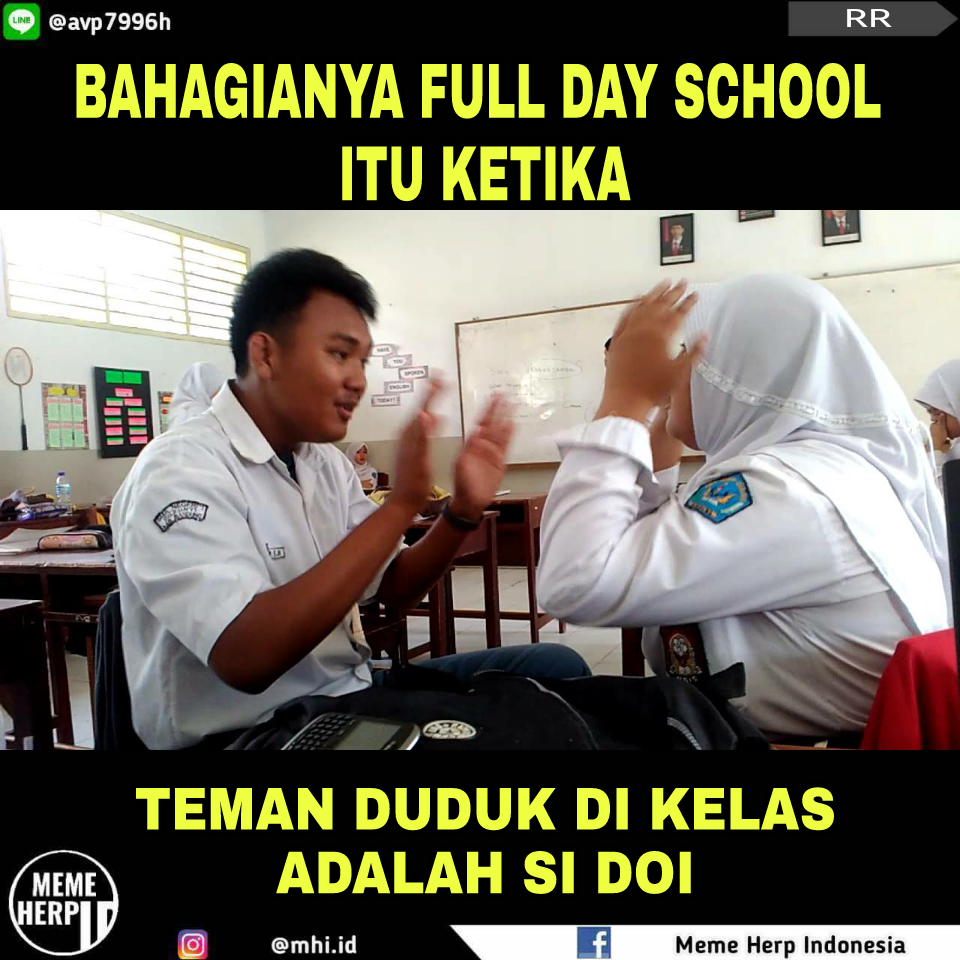 10 Meme Full Day School Ini Bikin Pelajar Bahagia Lahir Batin