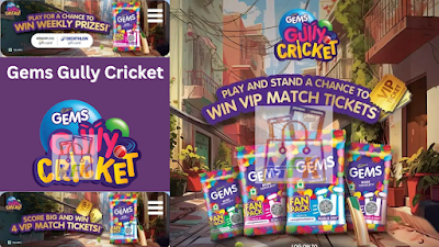 Cadbury Gems Cricket 2024 Game Win Exciting Prizes
