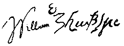 William Shakespeare’s Signature