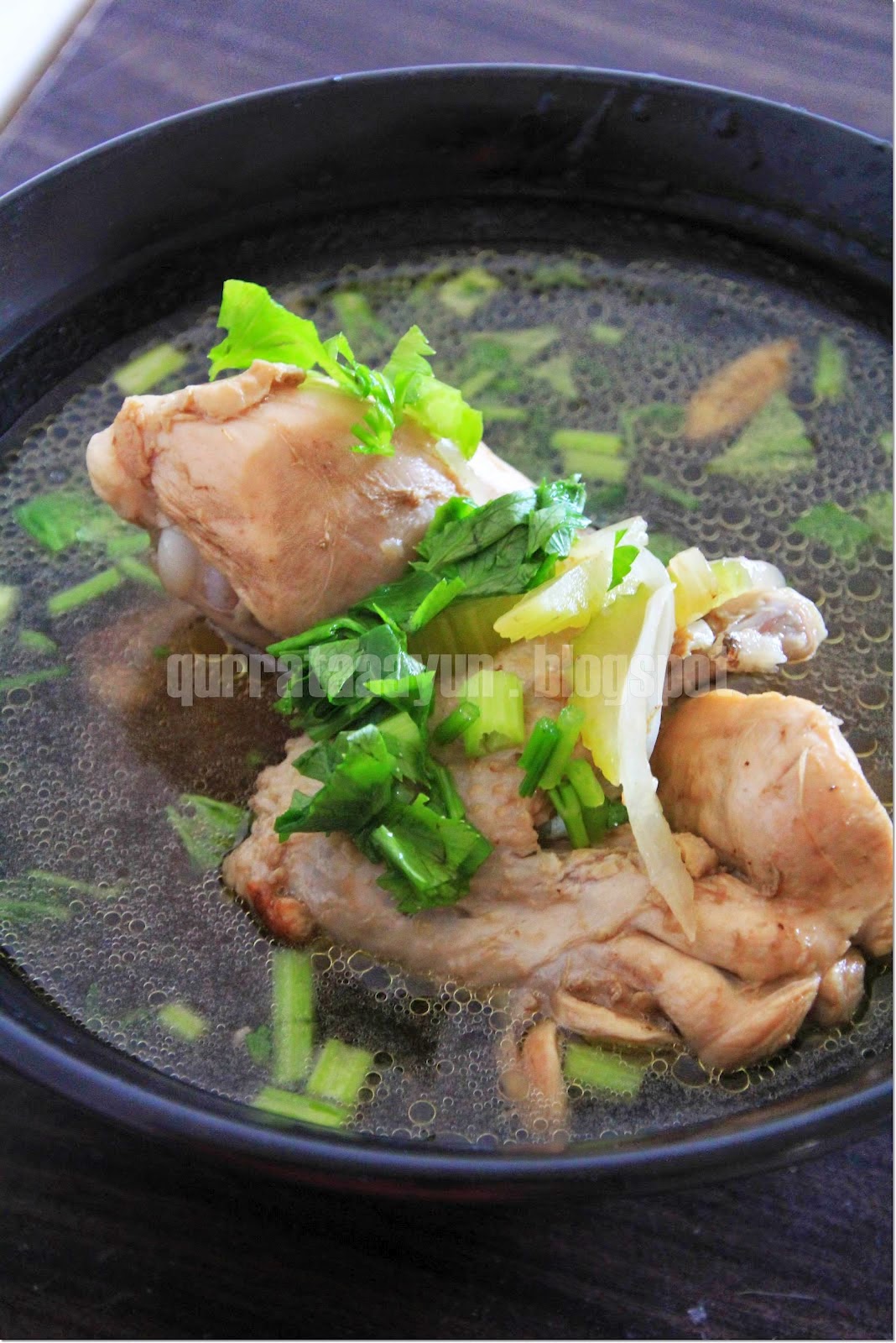 Jom-kedapur: Ayam bakar dan Krim Sup Ayam