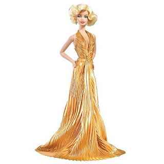 Marilyn Monroe Gold Lamé Gown