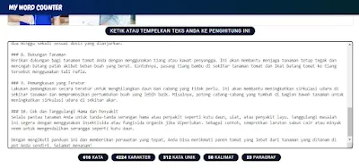 Hitung jumlah kata artikel dari chatgpt