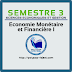 S3 - Economie Monétaire et Financière I