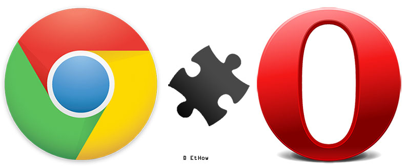 Chrome's extensions in Opera and Opera's in Chrome