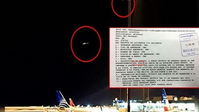 Avvistamento UFO sopra l aeroporto in Perù