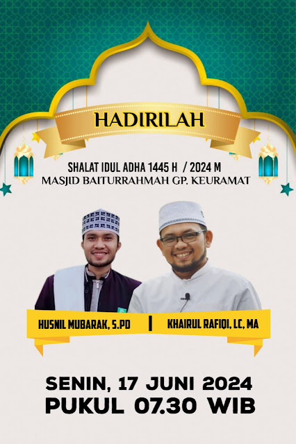 imam dan khatib idul adha gampon keuramat