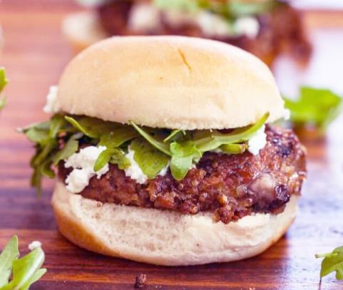 Black Bean Tofu Hamburger