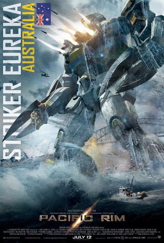 Póster Striker Eureka Pacific Rim