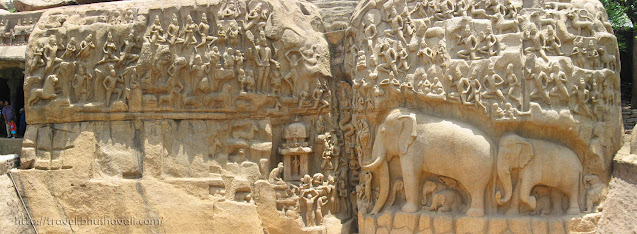 Bhagiratha Penance Arjuna Penance UNESCO Mahabalipuram