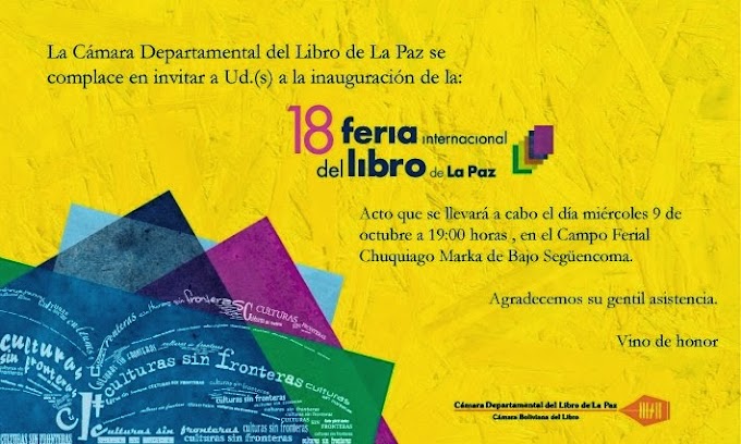 XIX Feria Internacional del Libro de La Paz (FIL 2014)