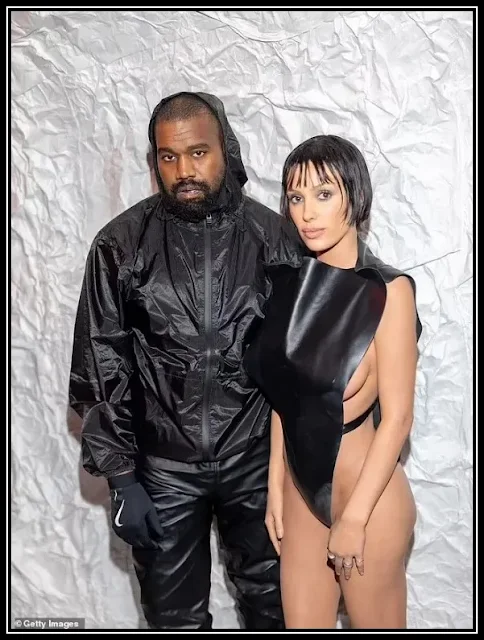 Kanye west and Bianca Censori