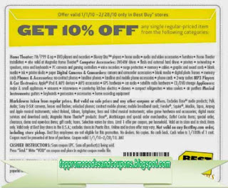 Free Printable Best Buy Coupons